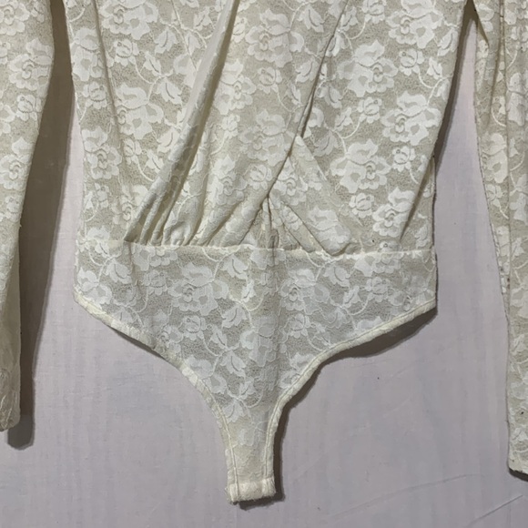 Intimately Free People Sneaky Long Sleeve Lace Bodysuit - Picture 6 of 7